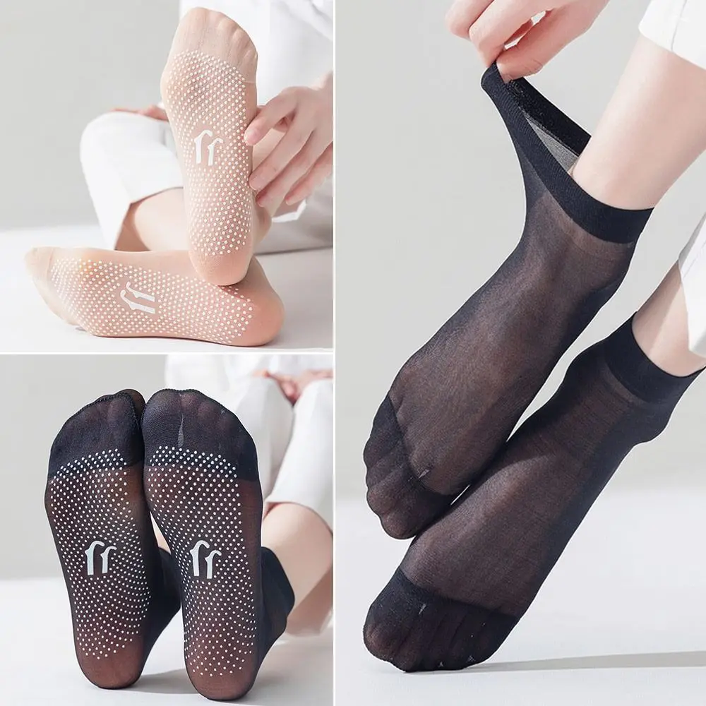 

Polyester Fiber Practical Knee Sleeve Body Shaping Stretch Socks Tourmaline Ionic Foot Massage Sock Rapid Detox Socks