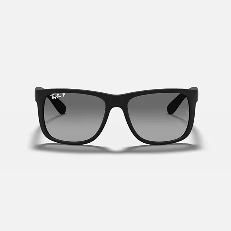 Фото Оригинальные поляризационные солнцезащитные очки Rayban 4165, унисекс, квадратные, винтажные, классические, в коробке №2