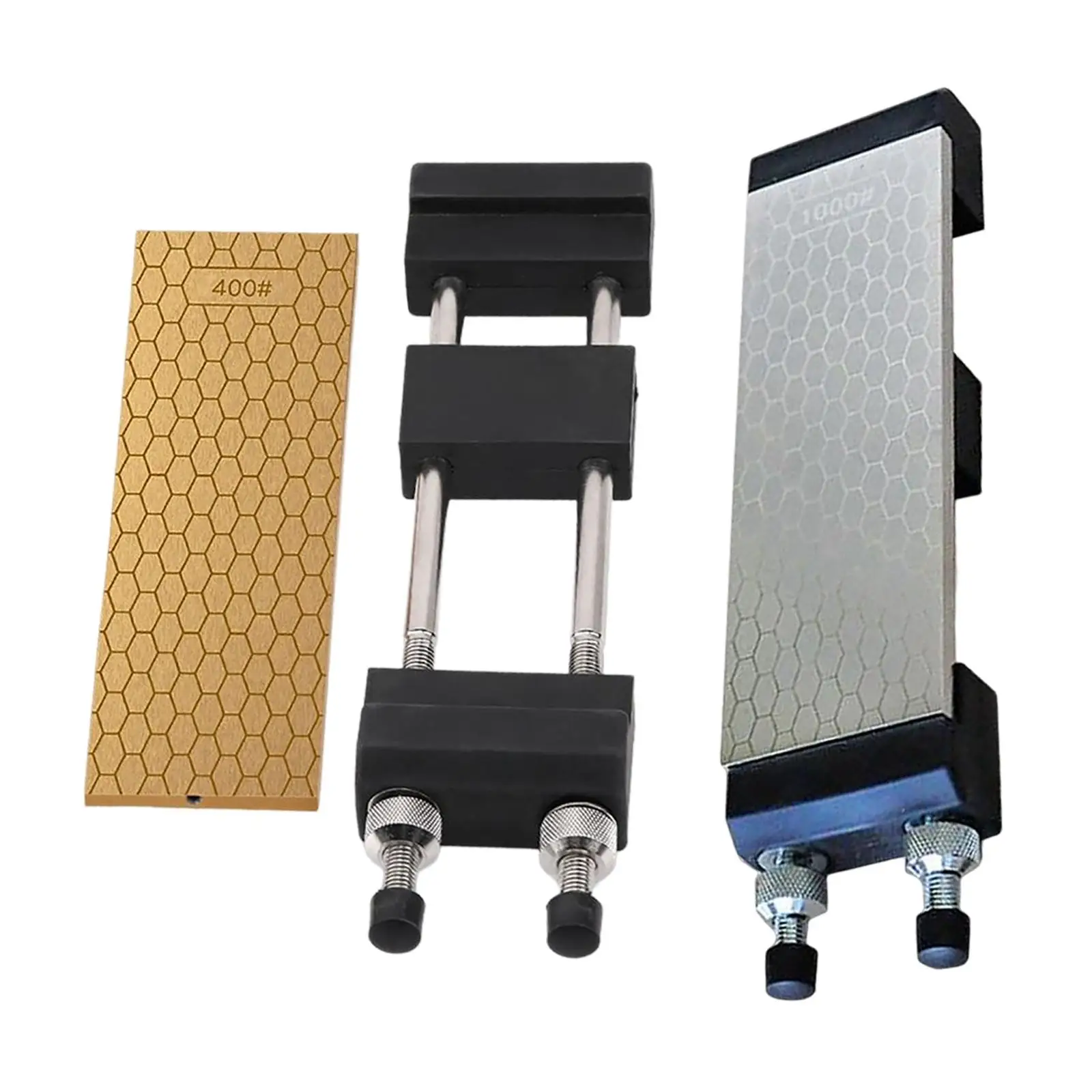 

Diamond Sharpening Stone Chisels 400/1000 Grit Grinding Double Sided Tool