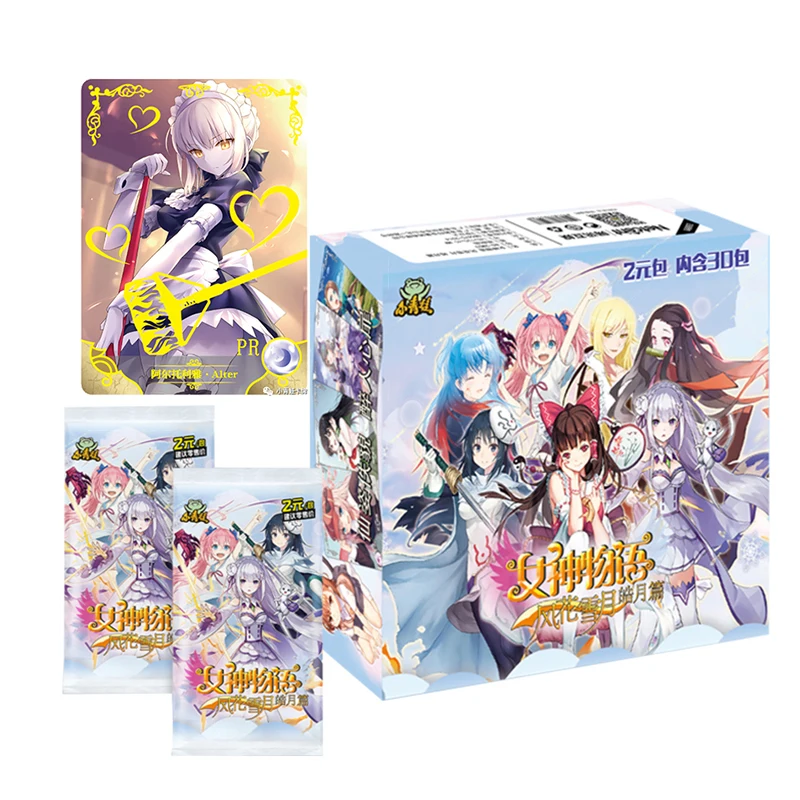 

Goddess Story Collection Cards NS-2M03 Booster Box Game Letters Cards Table Board Toys For Family Children Christmas Gift