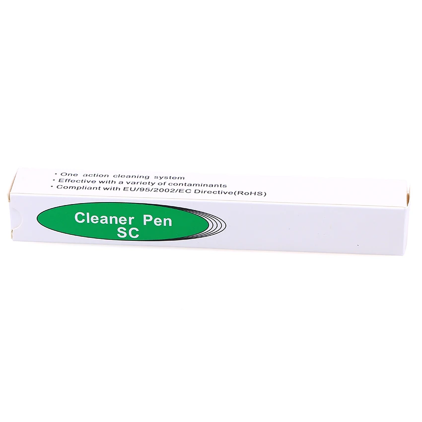 2.5mm 1.25mm Fiber Optic Cleaner Cleaning Pen FOC-1.25 MU LC FOC-2.5 SC ST FC Fiber Flange Cleaner Fiber Connector Cleaning Pen