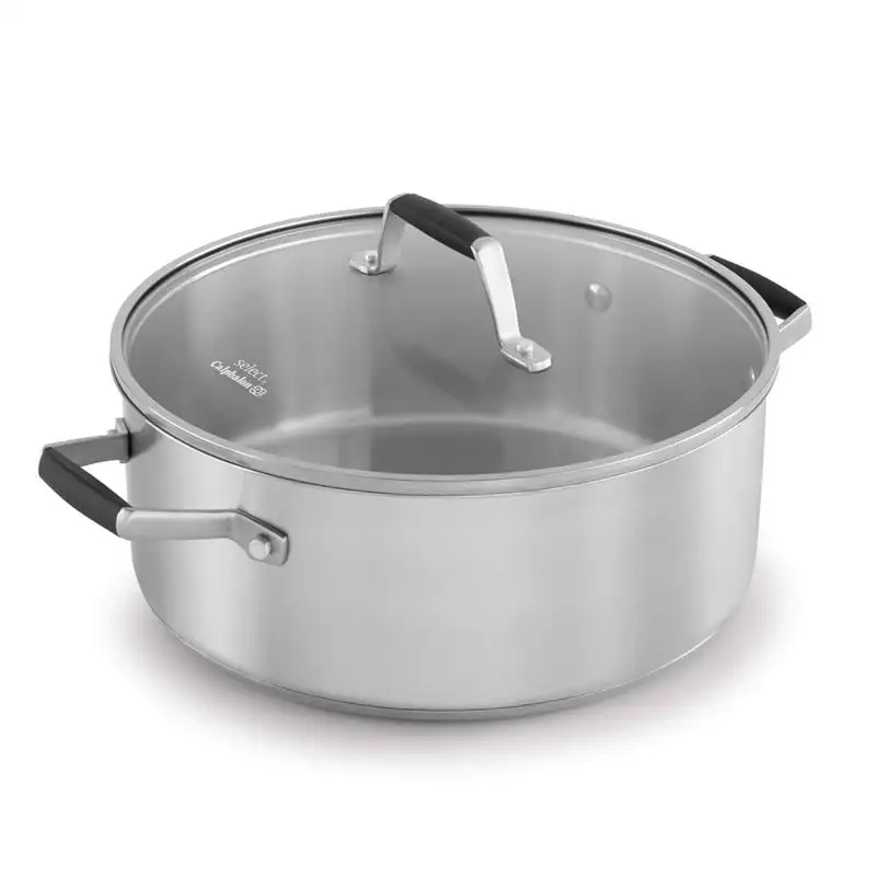 

by Stainless Steel 5-Quart Dutch Oven with Cover