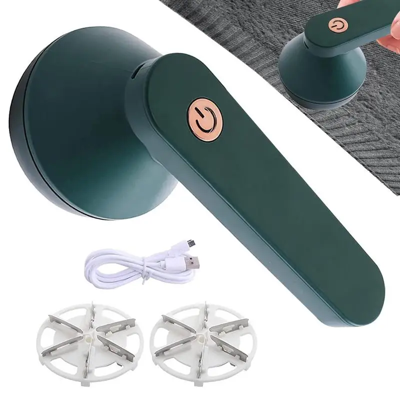 

Портативный прибор для удаления катышков со сменным лезвием из нержавеющей стали