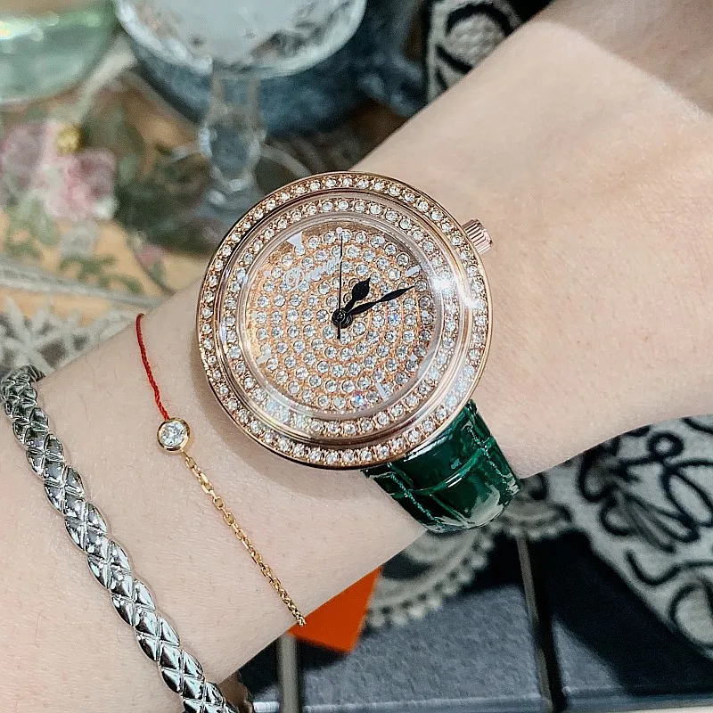 2022 Fashion Watch Women Diamond Watches Top Luxury Brand Ladies White Bracelet Crystal Women's Wrist Watches Relogio Feminino