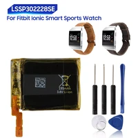 original replacement battery for fitbit ionic smart sports watch lssp302228se genuine watch battery 195mah