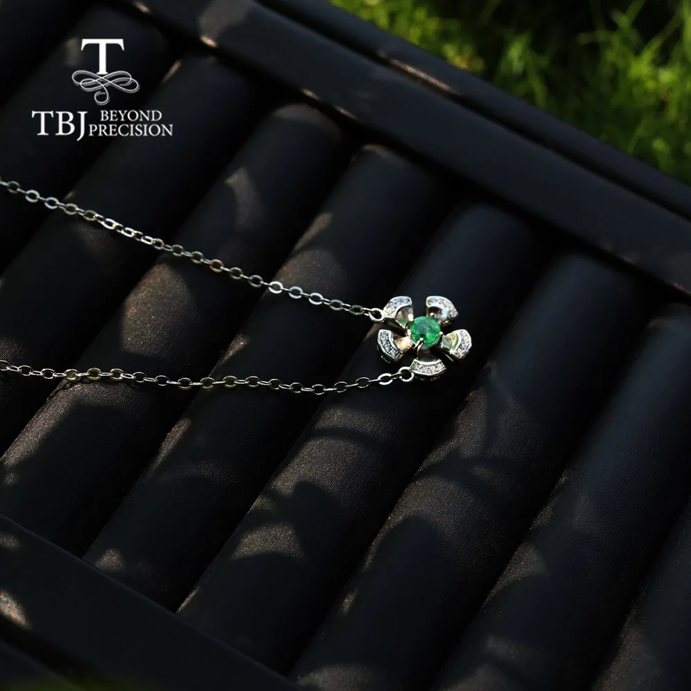 Ожерелье из натуральных круглых изумрудов диаметром 3 5 мм женское ожерелье