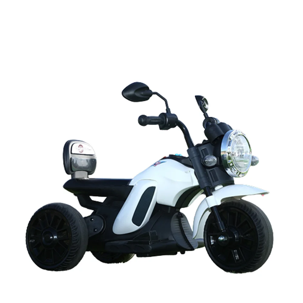 

6V4.5A Children's Electric Motorcycle Safety Pp Material Tricycle Baby Toy Car Single Drive For 1-4 Years Old Outdoor Gift