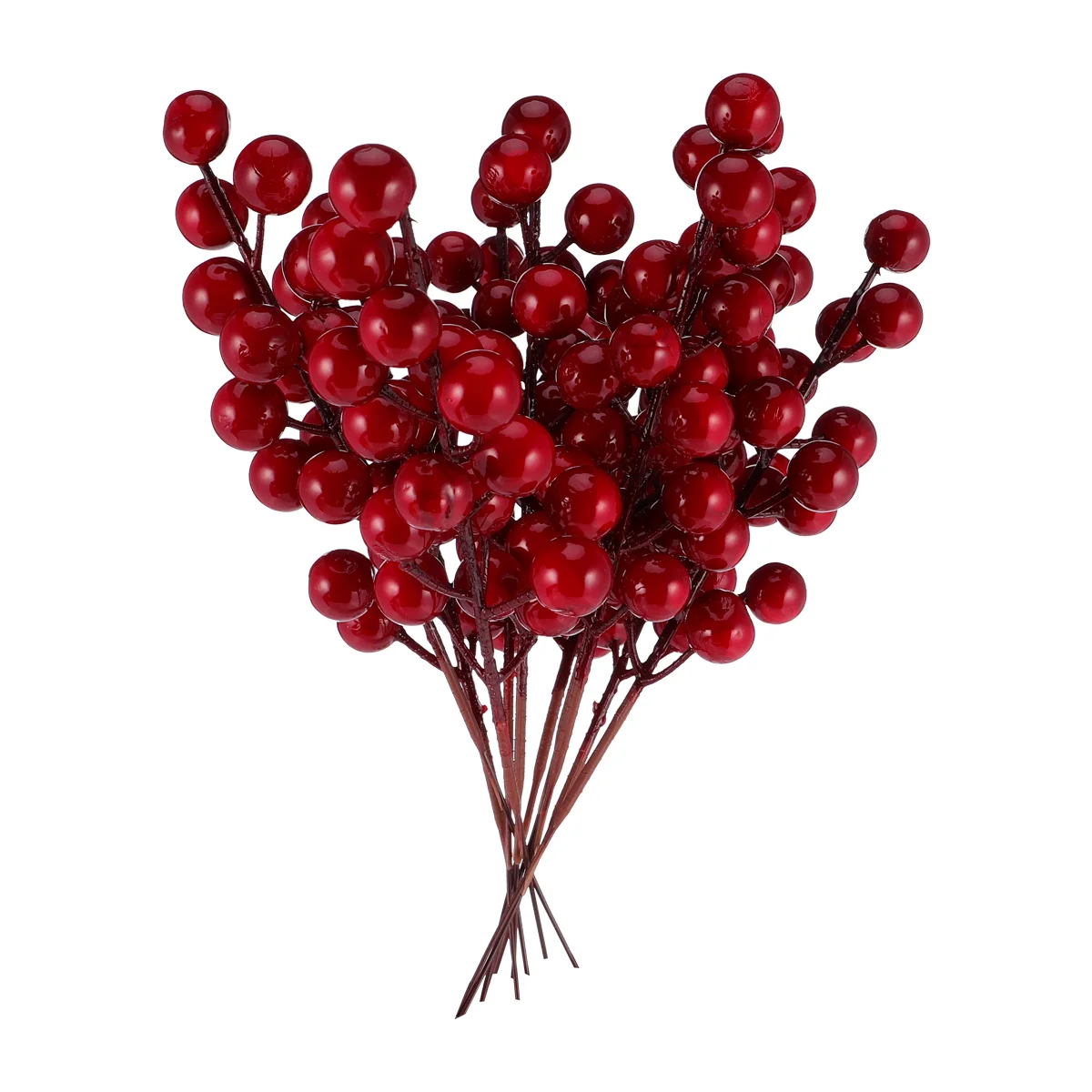 

Berry Artificial Picks Berries Branches Red Christmas Stems Flower Twig Simulated Holly Simulation Mini Stem Decorations Fake