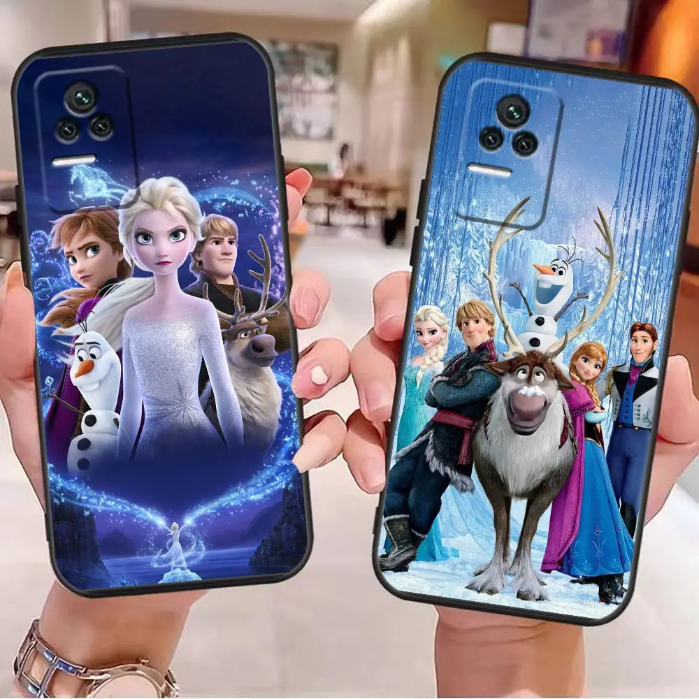 

Phone Case For Redmi K40 K30 K20 12C 10 10C 9T 9C 9A 9 8A 8 7A 7 6A 6 5A 5 4X 4A Pro Plus 5G Fundas Capa Frozen Beautiful Elsa