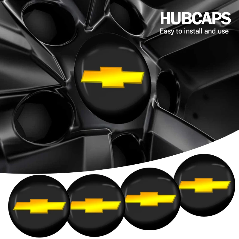 

Car Wheel Center Hub Cap Badge Logo Emblem Decal Wheel Stickers for Chevrolet Captiva Colorado Cruze Spark Malibu Et Accessories
