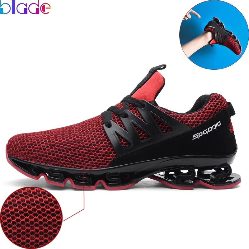 

Blade Sneakers for Men Running Shoes Damping Men's Sneakers Comfortable Sports Jogging Footwear Outdoor Walking Fitness Shoes