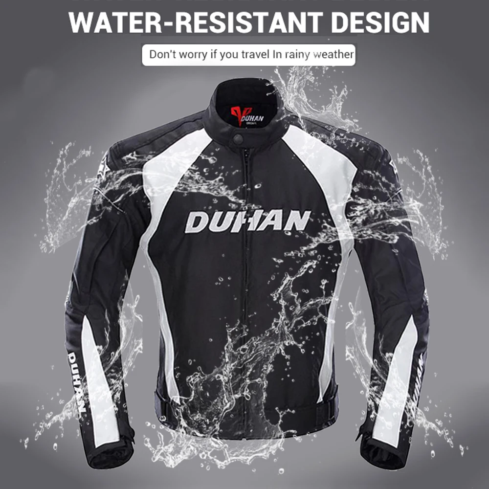 DUHAN Jaqueta Motoqueiro Body Protection Waterproof Motorcycle Jacket Men's Motocross Jacket Cold-proof Moto Chaqueta Winter enlarge