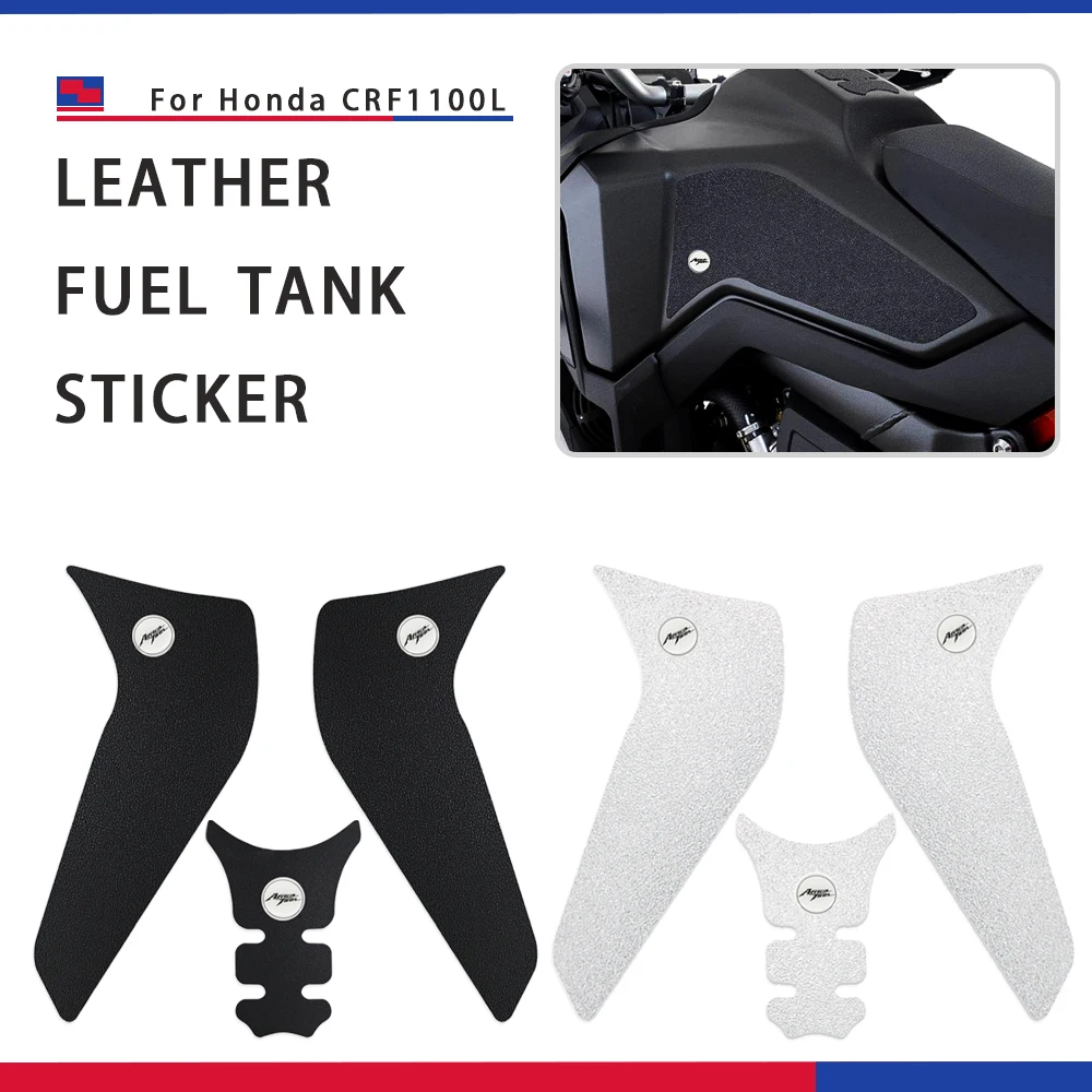 

Аксессуары для мотоциклов HONDA CRF1100L CRF 1100 L Africa Twin, Нескользящие боковые прокладки для топливного бака, наклейки на мотоциклетную водонепрони...