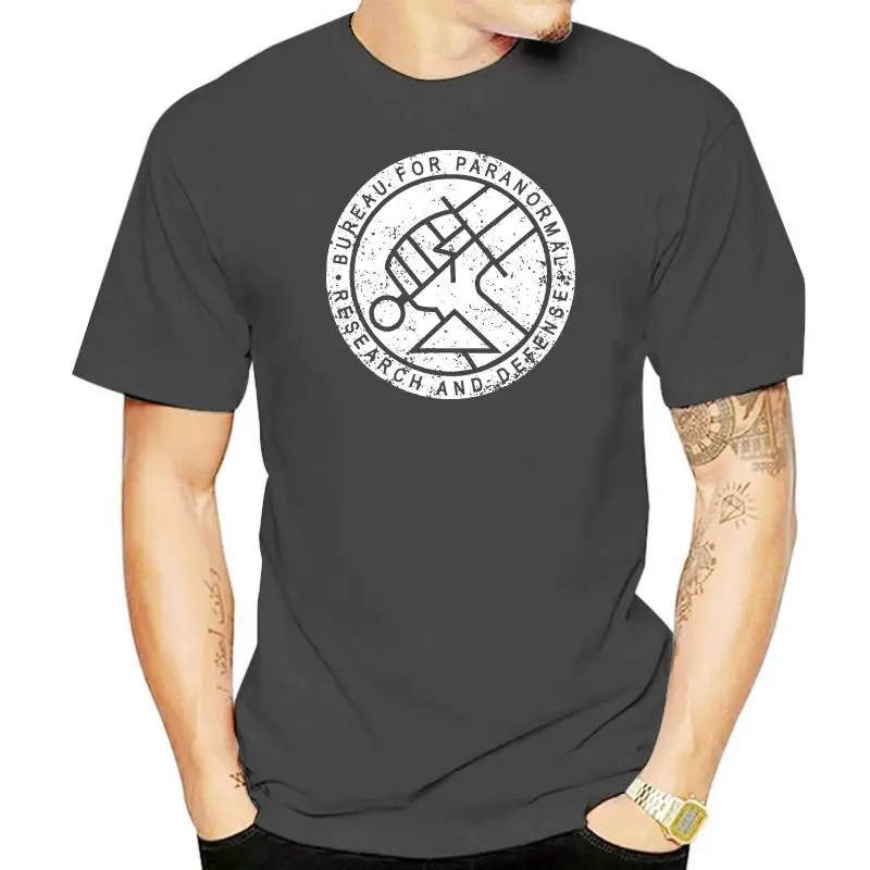 

BUREAU FOR PARANORMAL RESEARCH AND DEFENSE BPRD Tops Tee T Shirt Logo Hellboy T-Shirt More Size And Colors