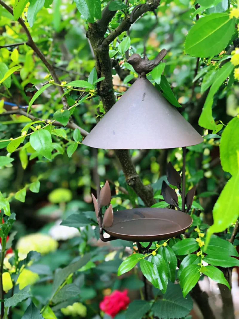 

Iron Bird Feeder Craft Pendant Garden Decoration Wall Decor