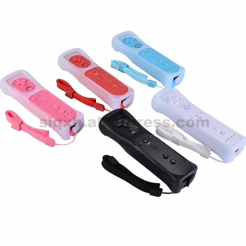 

50pcs 6 Colors Wireless Gamepad for Wii Remote Controller For Nintend Wii Game Remote Controller Joystick With Motion Plus