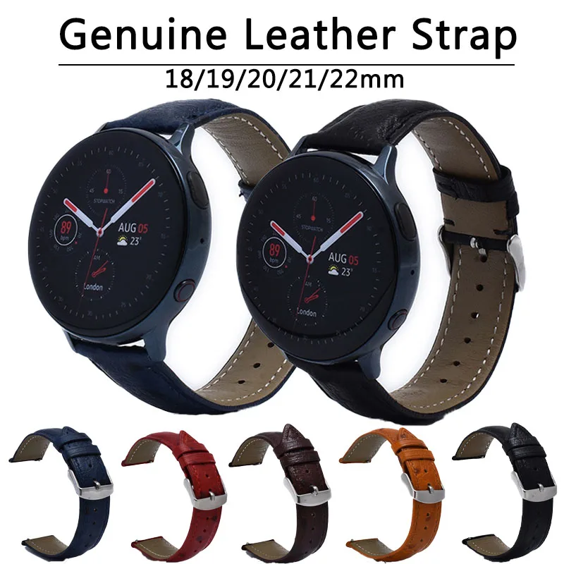 

Винтажный ремешок из натуральной кожи для наручных часов, быстросъемный браслет с рисунком страуса, универсальная модель, 18, 20 мм, 22 мм, 24 дюйма