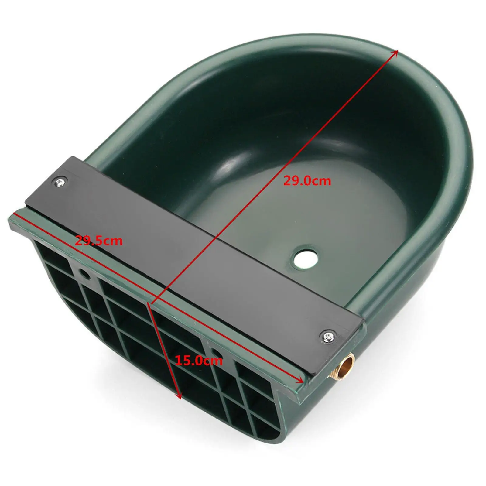 

Livestock Cattle Water Bowl Large 4L Waterer for Horse Sheep Water Fountain