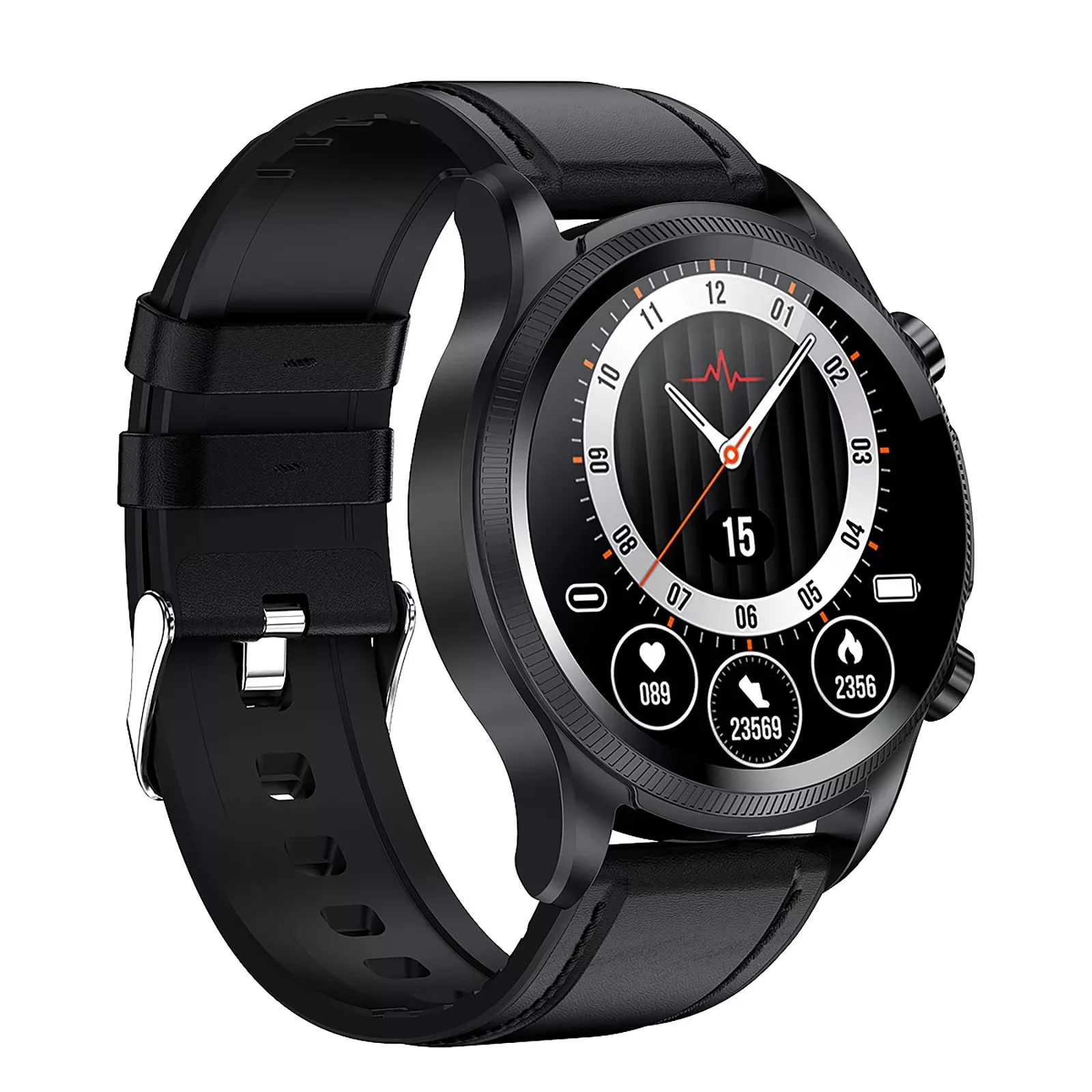 

Original E400 Smart Watch Body Temperature Ecg Ppg Hrv Ptt Blood Sugar Blood Pressure Oxygen Monitor Ip68 Waterproof Smartwatch