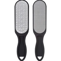 1pc stainless steel foot file heel grater for the feet pedicure rasp remover luxury scrub manicure nail tools