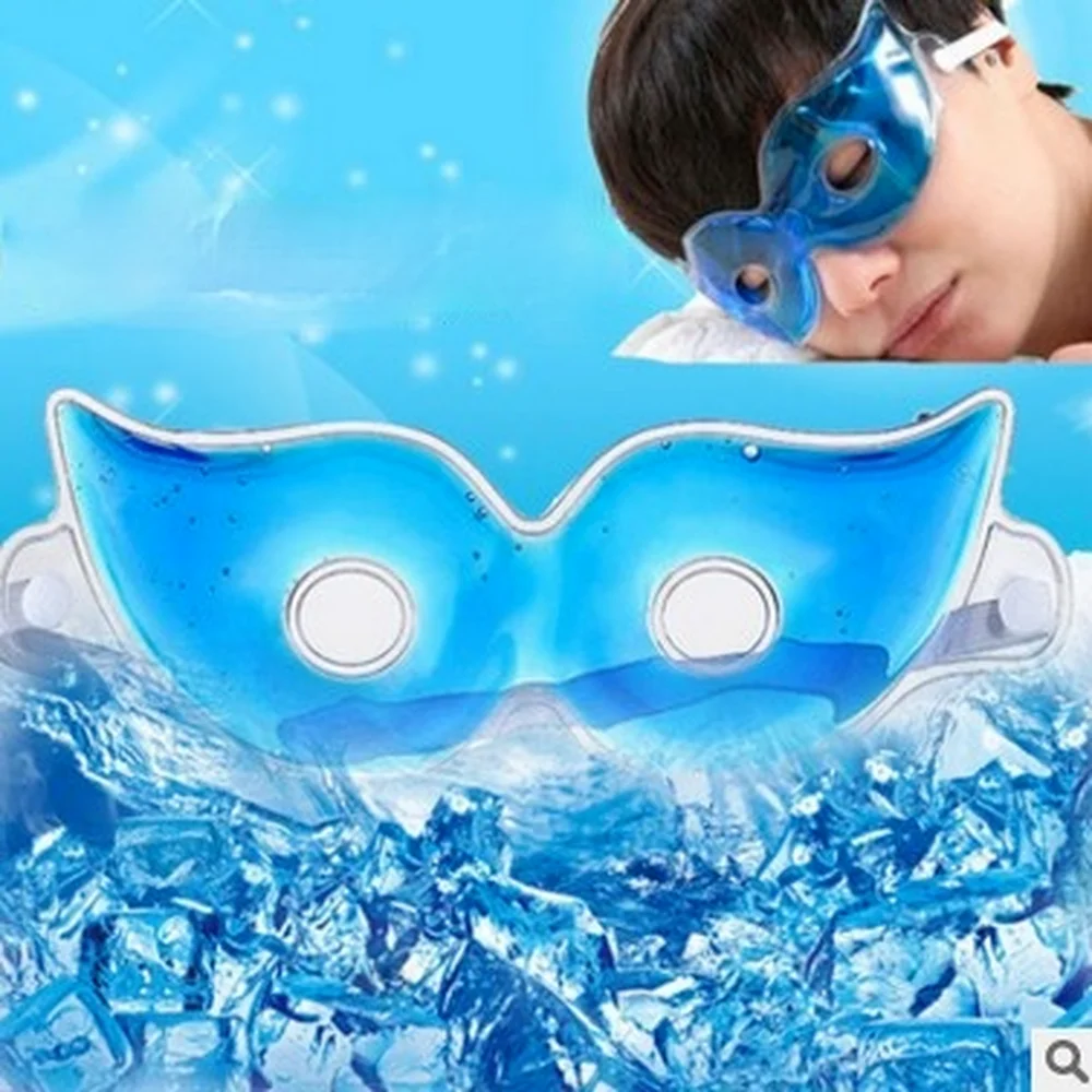 

New Gel Eye Mask Reusable Beads for Cold Therapy Soothing Relaxing Beauty Gel Eye Mask Sleeping Ice Goggles Sleeping Mask