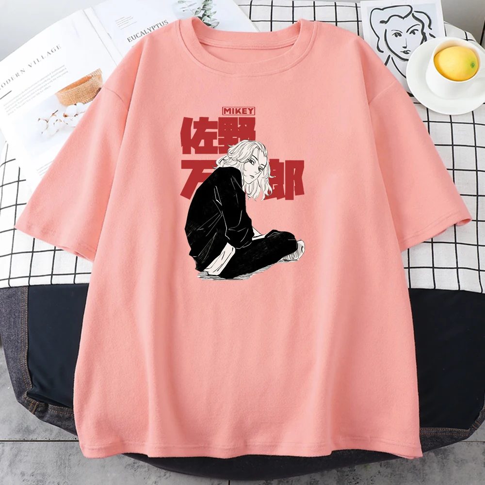 

Футболка Manjiro Sano, Токийский Мстители, мультяшная футболка для мужчин, повседневные футболки в стиле хип-хоп, мужские свободные Модные топы с ...