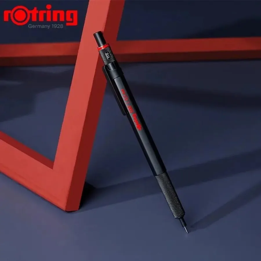Фото Автоматический карандаш Rotring Red Ring 500, 0.5 мм – металлический инструмент для архитектурного дизайна, черчения и разработки чертежей, с низким центром утяжеления, идеальный подарок №4