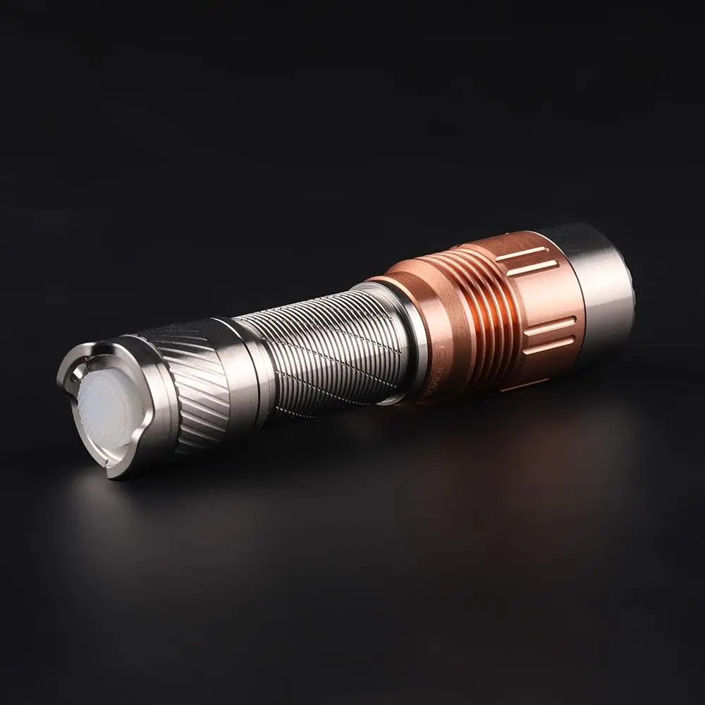 Фонарик Convoy T6 с медной головкой SFT25R 300-1200LM (art.: 3920cd62023ef) - 3920cd62023ef