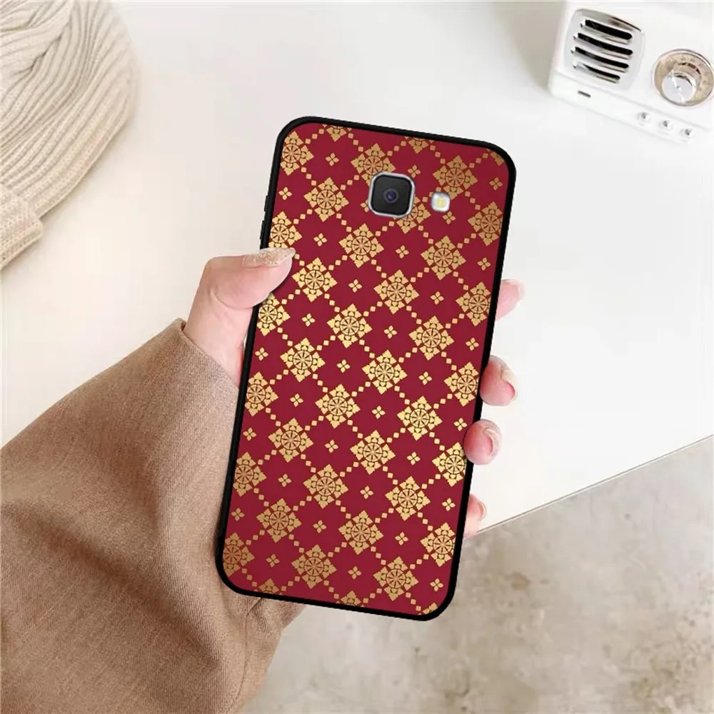 Classical Vintage Pattern Phone Case For Samsung J 7 plus 7core J7 neo J6 prime J4 J5 Mobile Cover