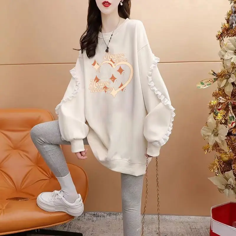 Тонкая женская толстовка с капюшоном среднего и длинного размера в западном