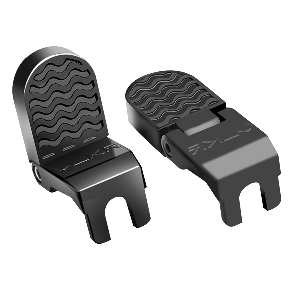 

Electric Bicycle Rear Pedals Folding Non-slip Rear Seat Footrest Pedals for Electric Mountain Bike Cycling Accessories