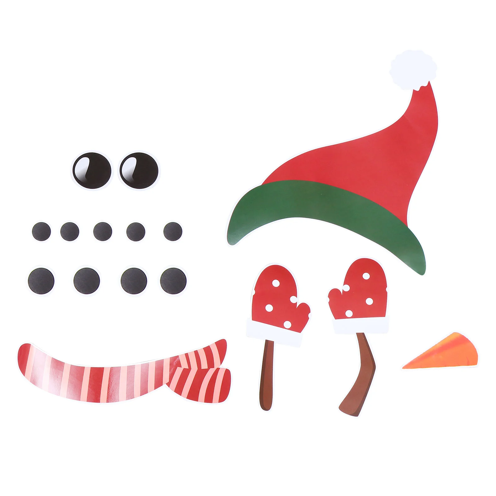 

1 Set Fridge Decals Stylish Fashion Fridge Magnet Christmas Magnet for Home Refrigerator Party