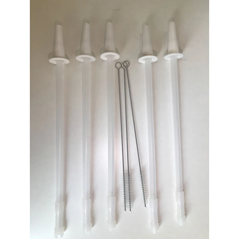 Галлон бутылки воды соломы Многоразовые Замена Набор с кистями для 128oz 64oz галлон