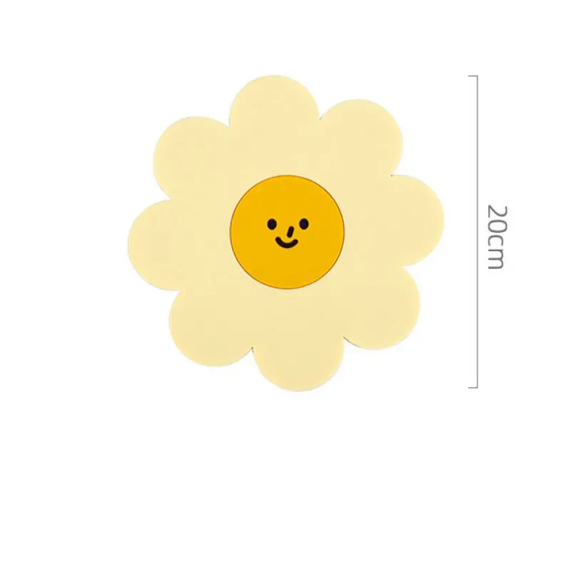 

Силиконовые подставки под стаканы с подсолнухом