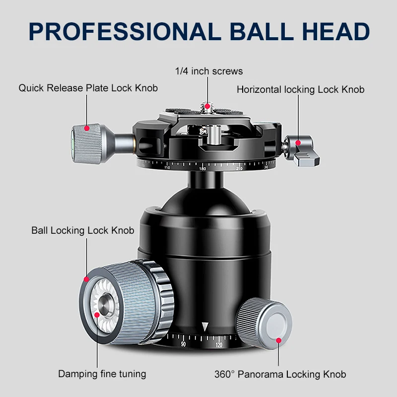 Металлический штатив Manbily 44 мм/55 мм