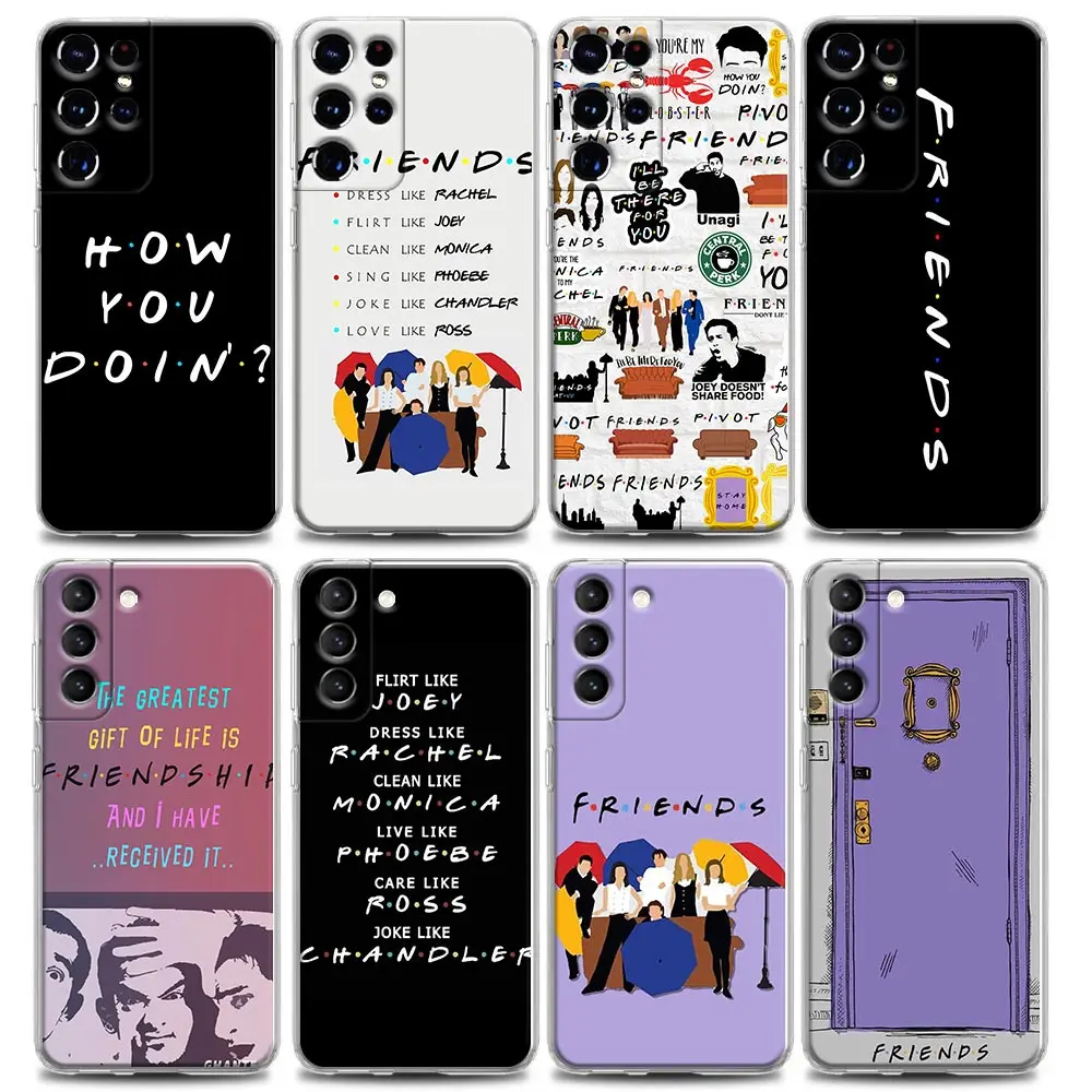 

Clear Phone Case for Samsung S9 S10 4G S10e S20 S21 Plus Ultra FE 5G M51 M31 S M21 Silicone Tv Show Yinuoda Central Perk Coffee