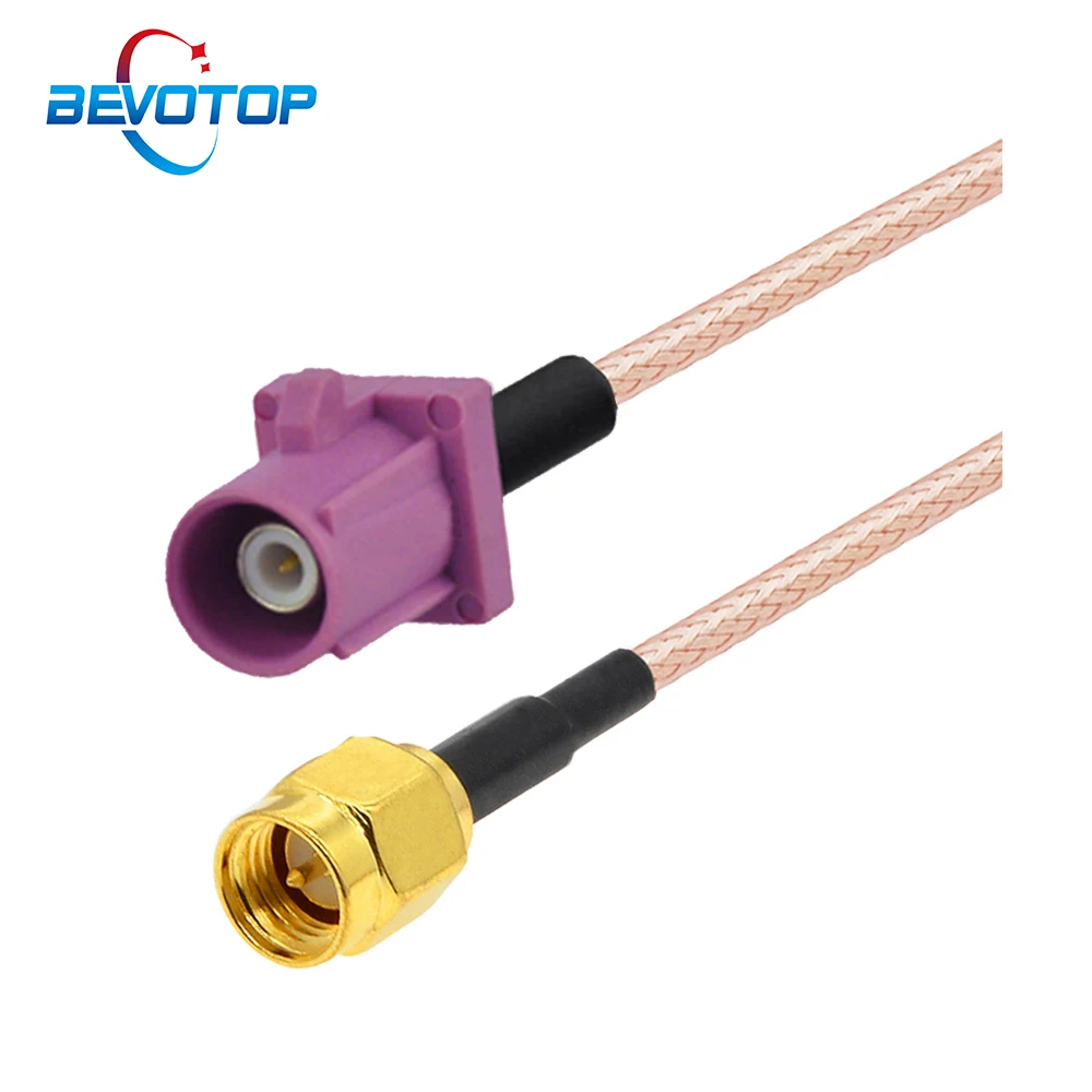

BEVOTOP Fakra H Male to SMA Male Plug Antenna Adapter Extension Cable RG316 Pigtail for Radio Controlled Parking Heating