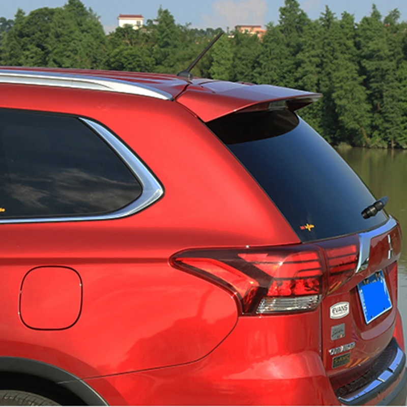Car Styling Hot ABS Plastic Unpainted Primer Rear Trunk Boot Lip Wing Spoiler For Mitsubishi Outlander 2013 2014 2015 2016