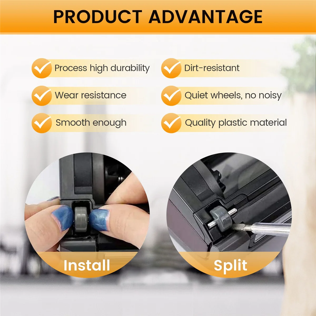 Передние колеса для пылесоса NV350 NV351 NV352 NV355 NV356E NV500 NV501 NV502 и многого другого