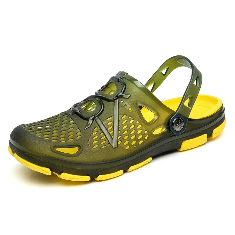 Мужские Пляжные шлепанцы Уличная обувь повседневные сандалии тапочки лето -