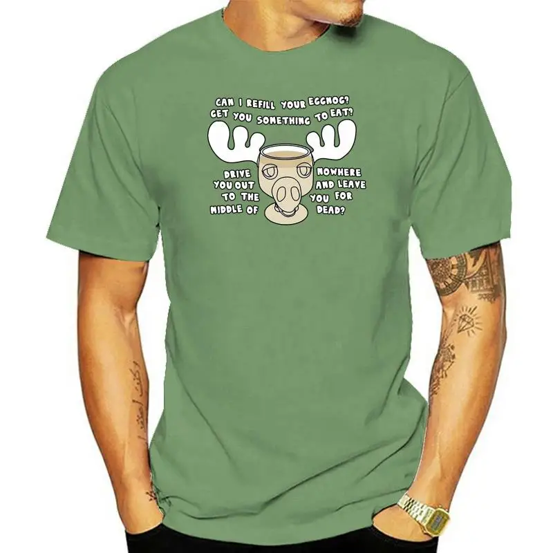 National Lampoon's Christmas Vacation Moose Mug T-Shirt Oversized Tee Shirt
