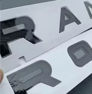 

Эмблема с буквами для RANGE ROVER VELAR SV Autobiography Ultimate Edition DISCOVERY SPORT, Стайлинг автомобиля, капот, багажник, логотип, значок, наклейка