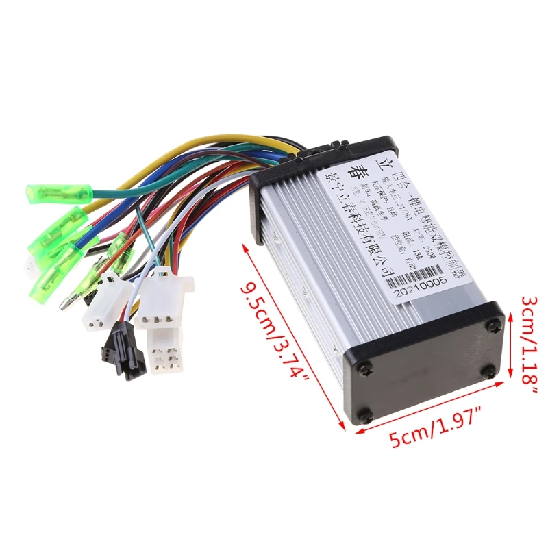 

Intelligent electric vehicle controller DC 24/36V 250W Brushless Regulator Speed Controller Scooter E-bike Electric Motor