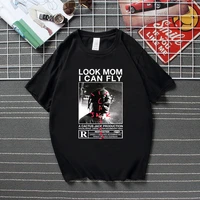 hot summer men streetwear travis scott look mom i can fly custom astroworld t shirt vintage graphic tees top cotton t shirts