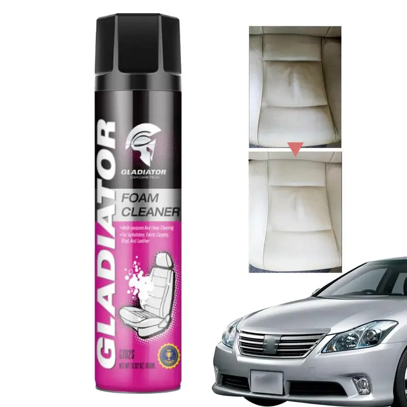 

650ml Multi-Purpose Foam Cleaner Spray Anti-aging Cleaner Tools Car Interior Leather Home Cleaning Auto Interior Accessories