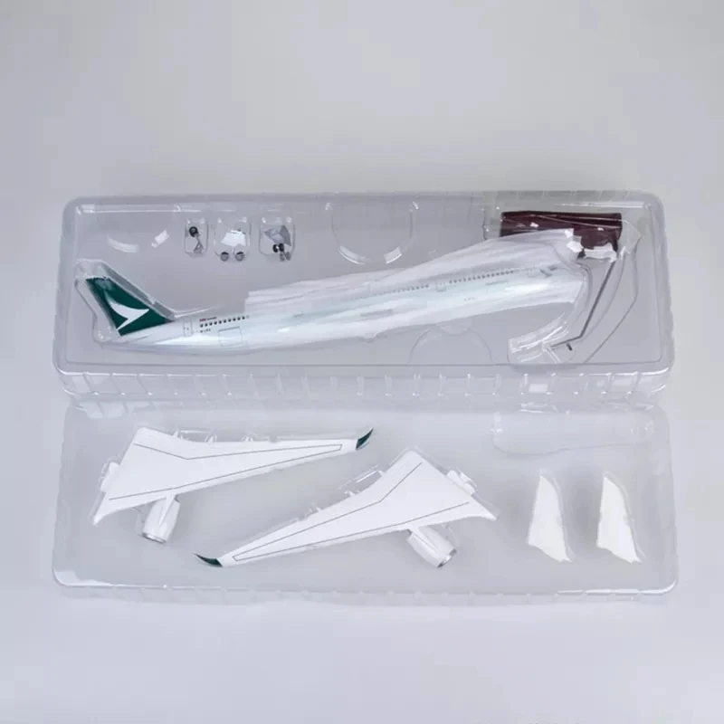 Самолёт A350 B747 47 см масштаб 1/142 модель авиакомпании Cathay Pacific светильник кие