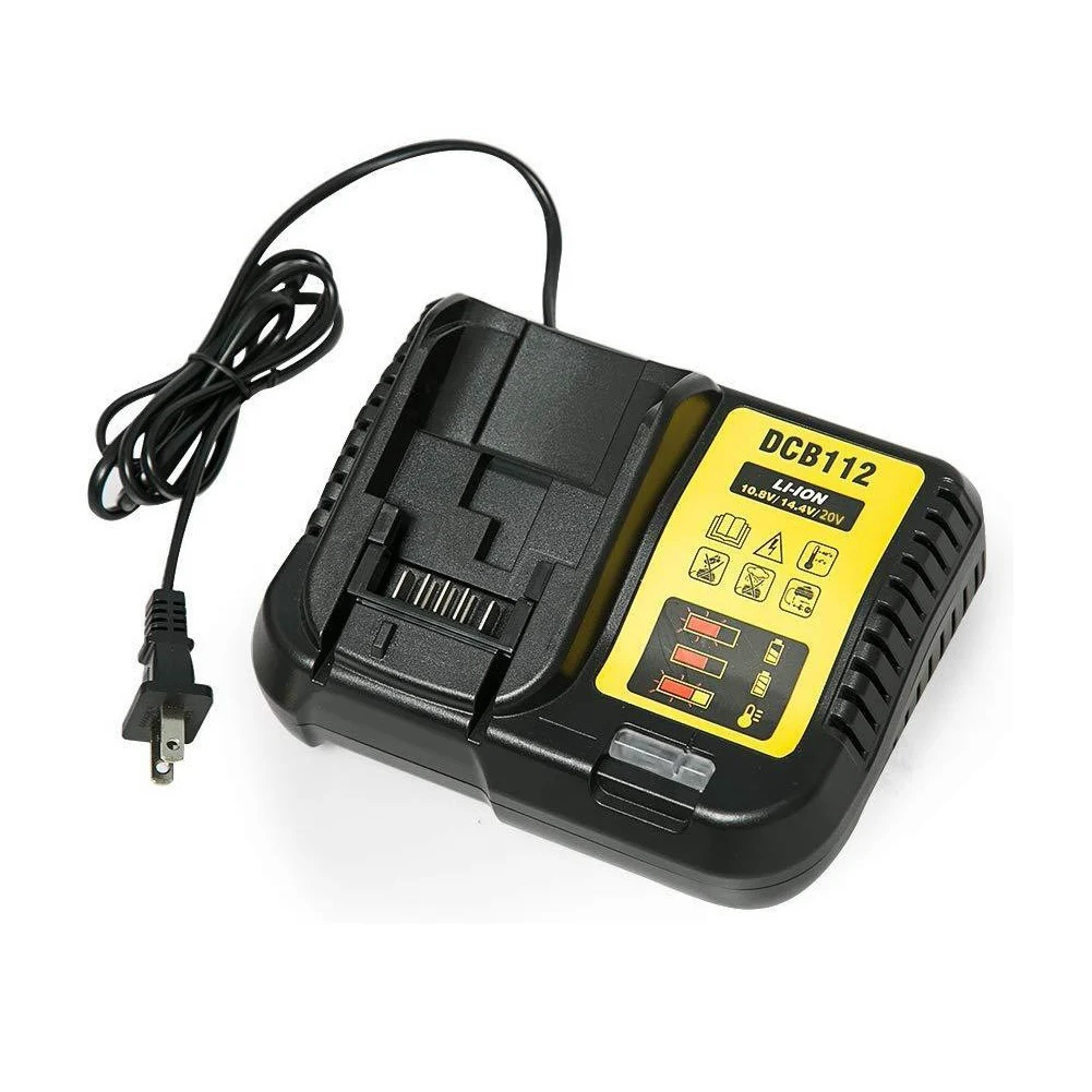 

Multi Fast Charging Station DCB102 Battery Chargers for Dewalt 10.8V 12V 14.4V 18V 20V 150x114x66mm Accessories