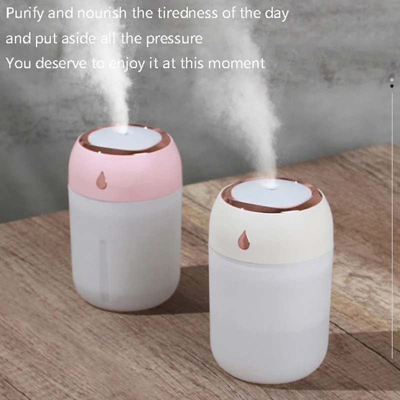 

USB Aroma Diffuser Emits An Electric Smell In The House Mist Sprayer Portable 330ml Electric Humidifier Desktop Perfume for Home