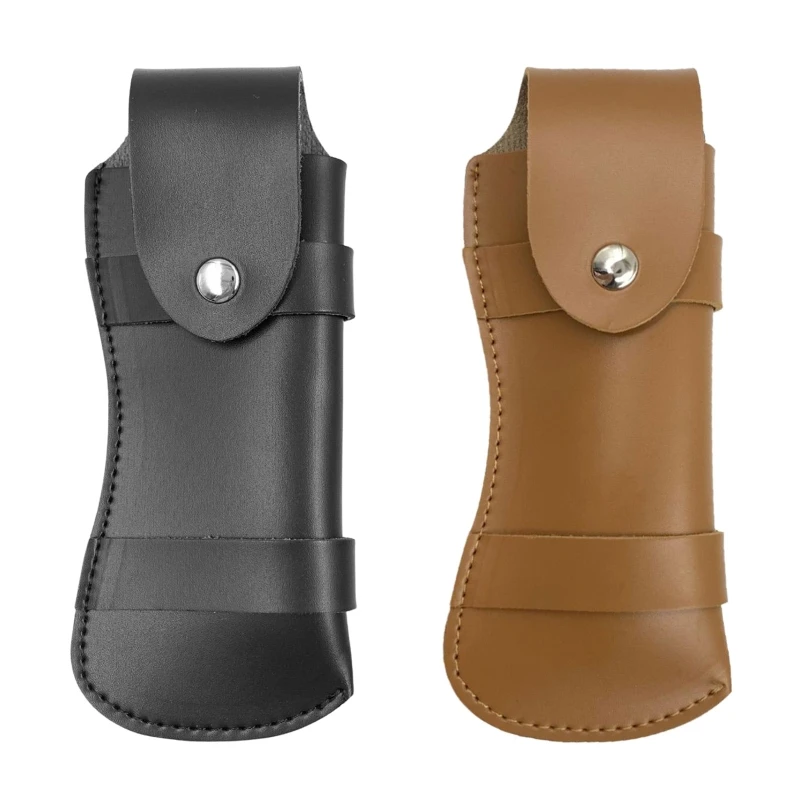 

094C Multitool Sheath for Belt, PU Leather Belt Organizer Belt Sheath for Gardening