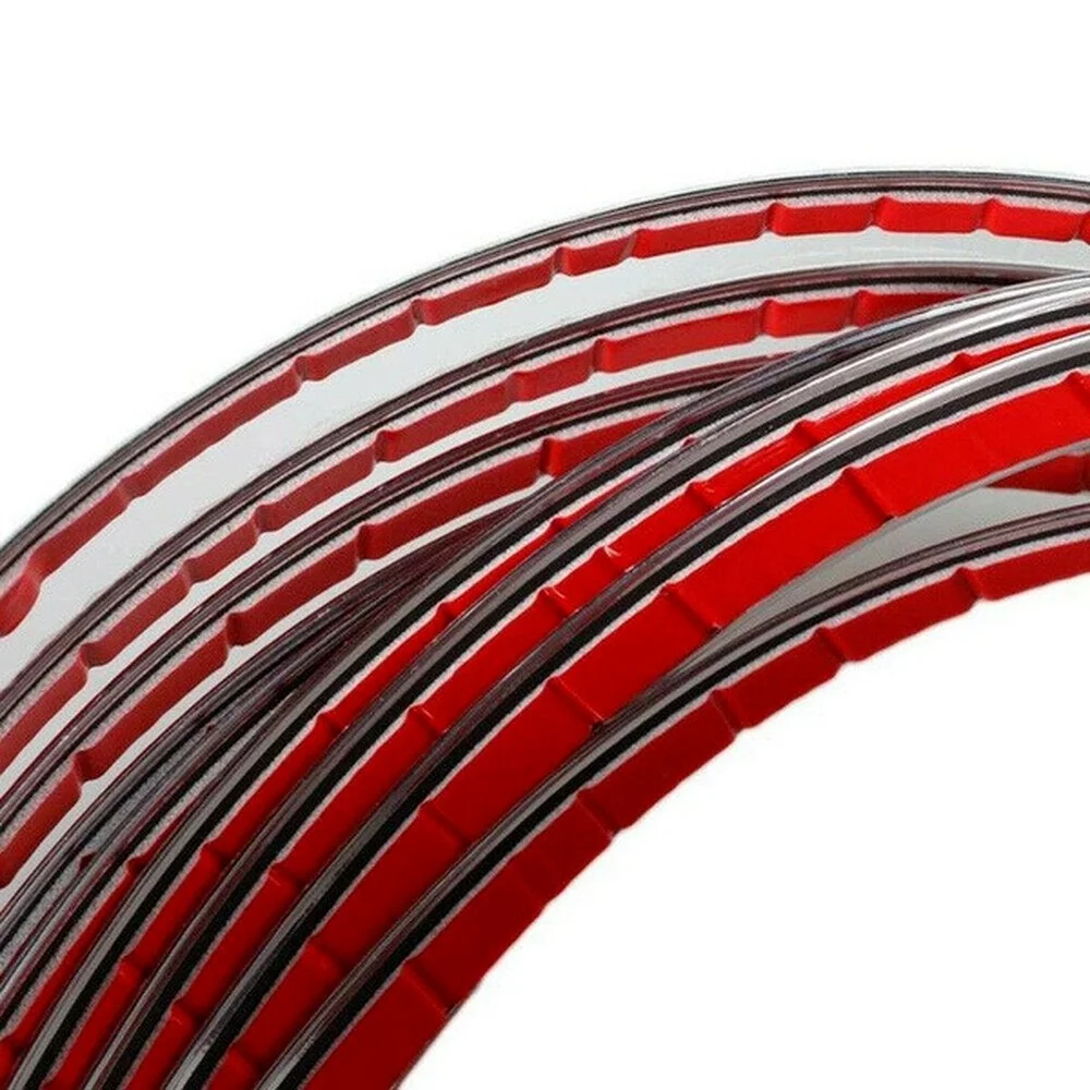 Автомобильная хромированная лента для молдинга 5 м протектор бампера